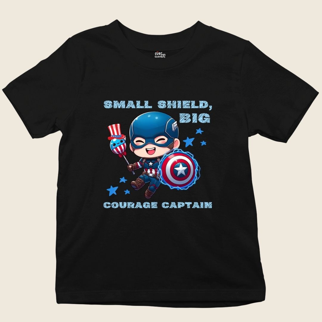 SMALL SHIELD BIG COURAGE HERO