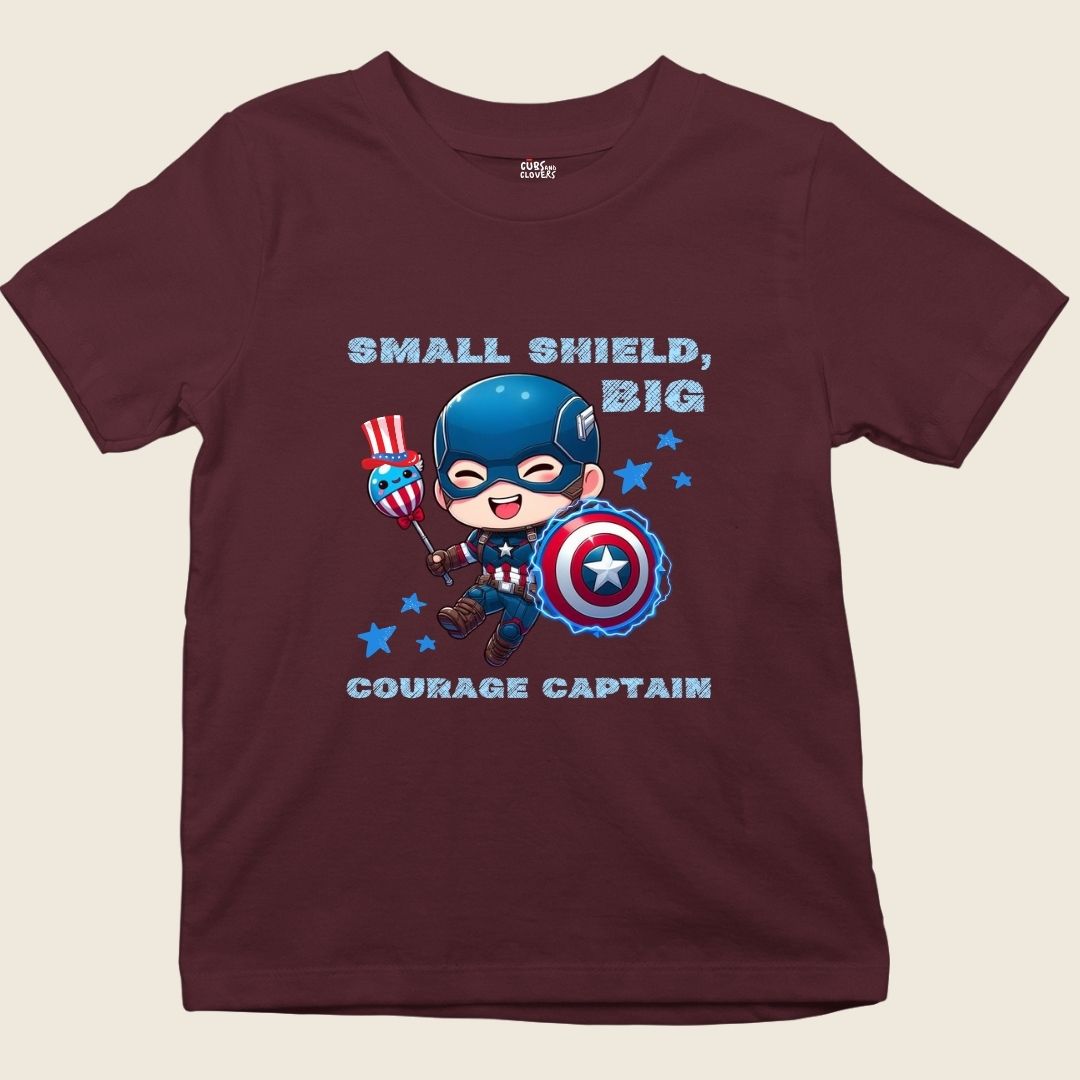 SMALL SHIELD BIG COURAGE HERO