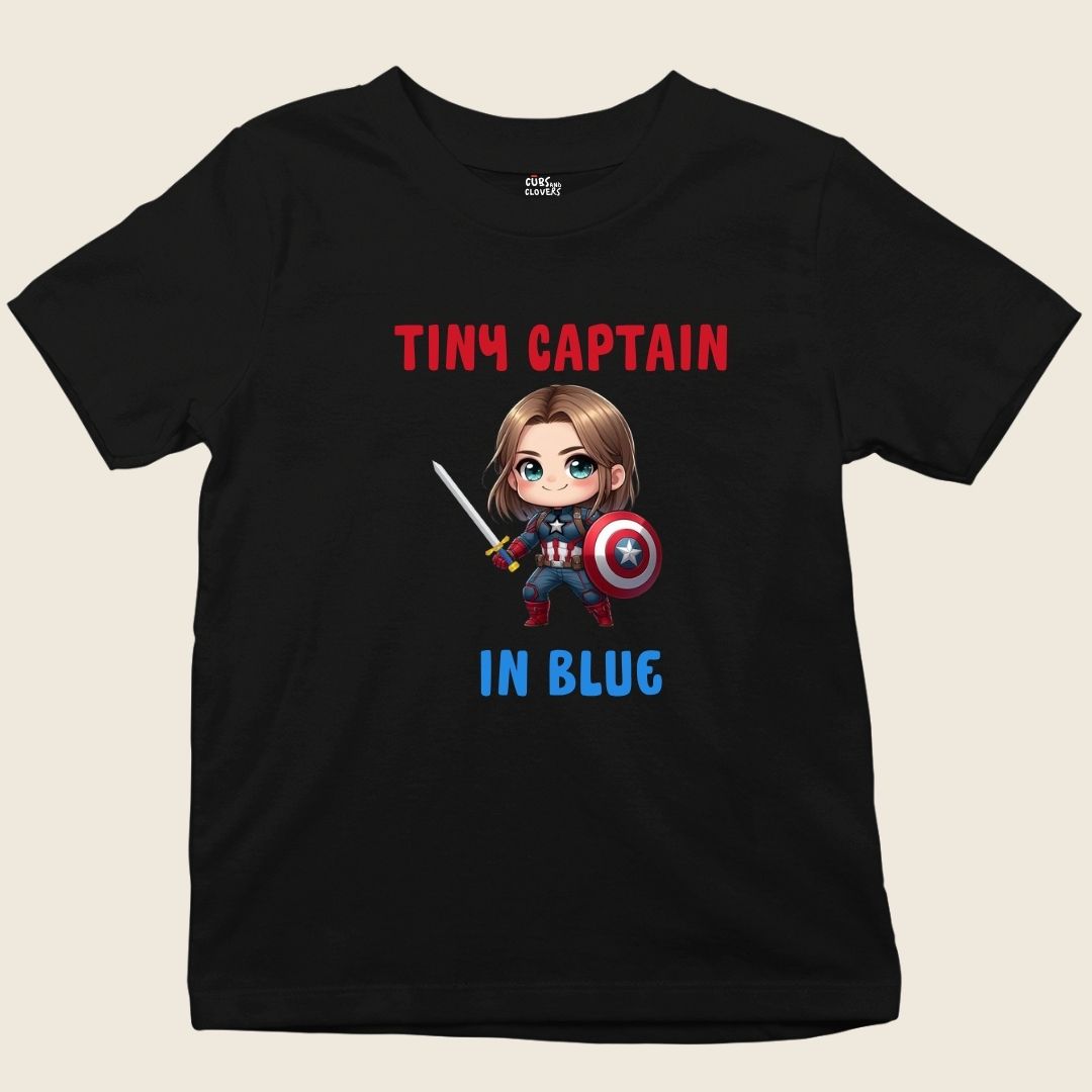 TINY CAPTAIN IN BLUE HERO