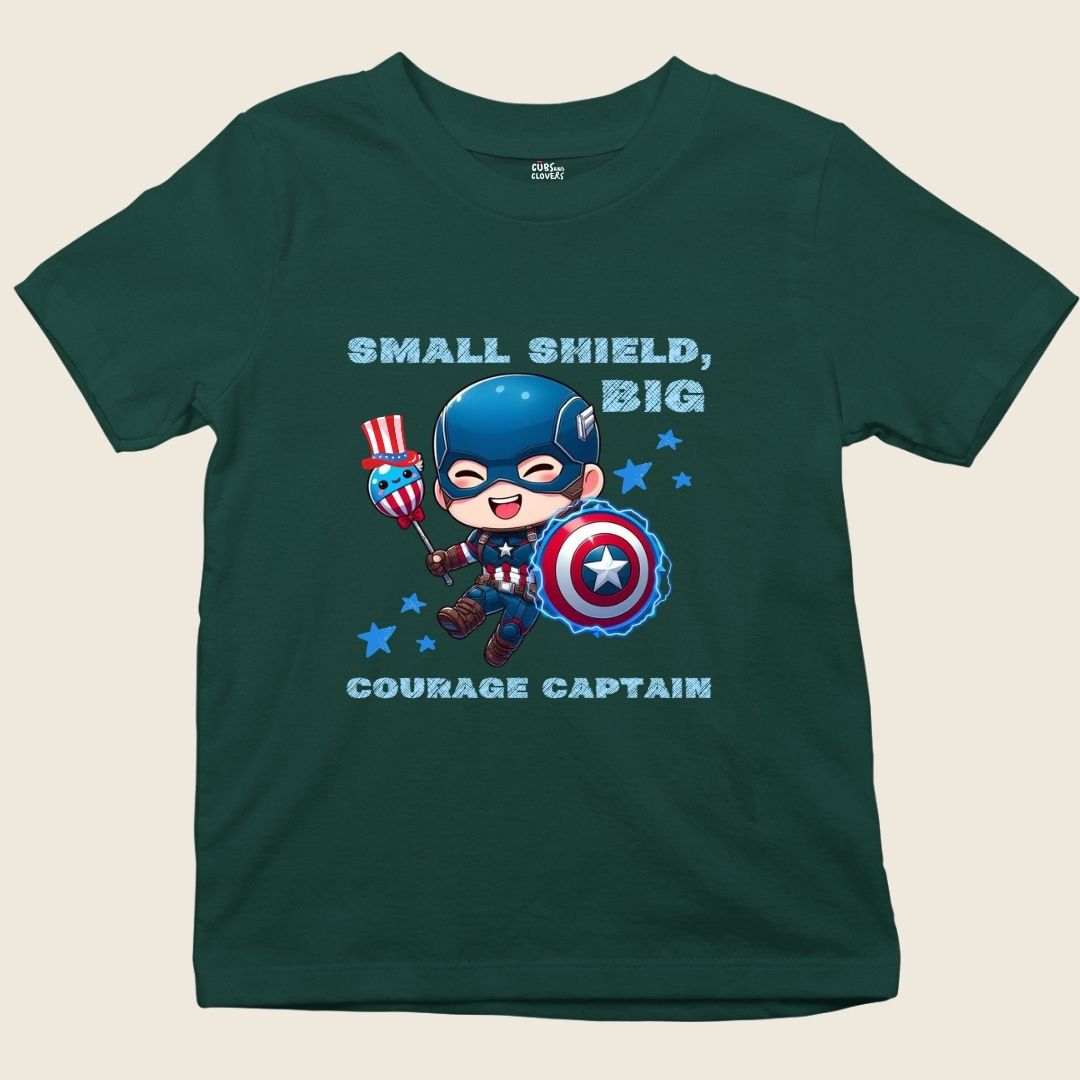 SMALL SHIELD BIG COURAGE HERO