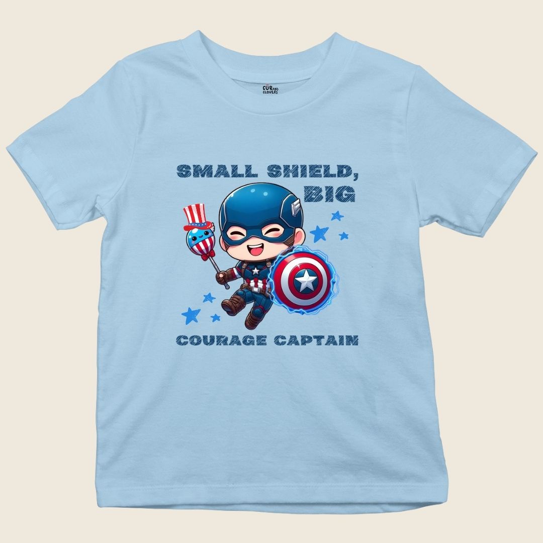 SMALL SHIELD BIG COURAGE HERO
