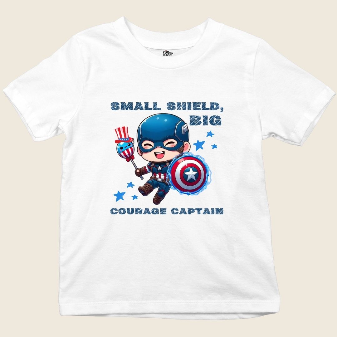 SMALL SHIELD BIG COURAGE HERO