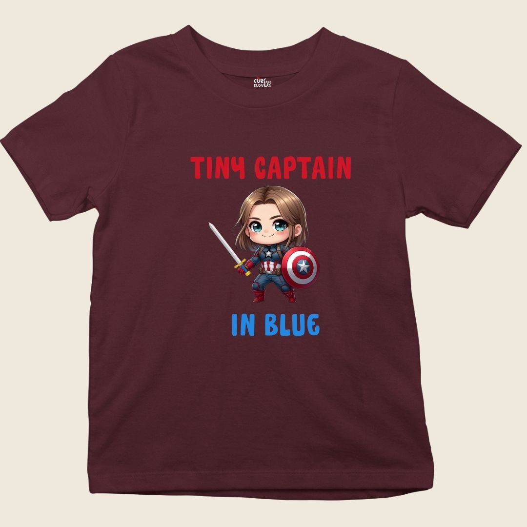 TINY CAPTAIN IN BLUE HERO