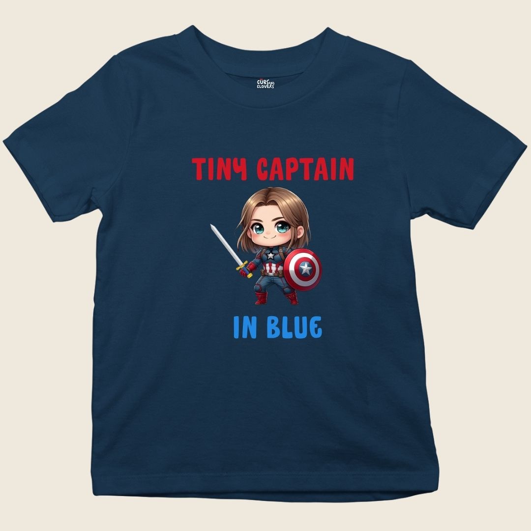 TINY CAPTAIN IN BLUE HERO